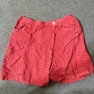 Color Me Cotton Coral Skort